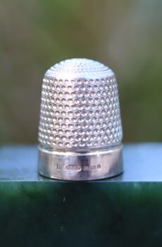Antique Sterling Silver Thimble