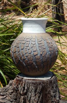 Craftsman Pottery Vase by Rynne Tanton