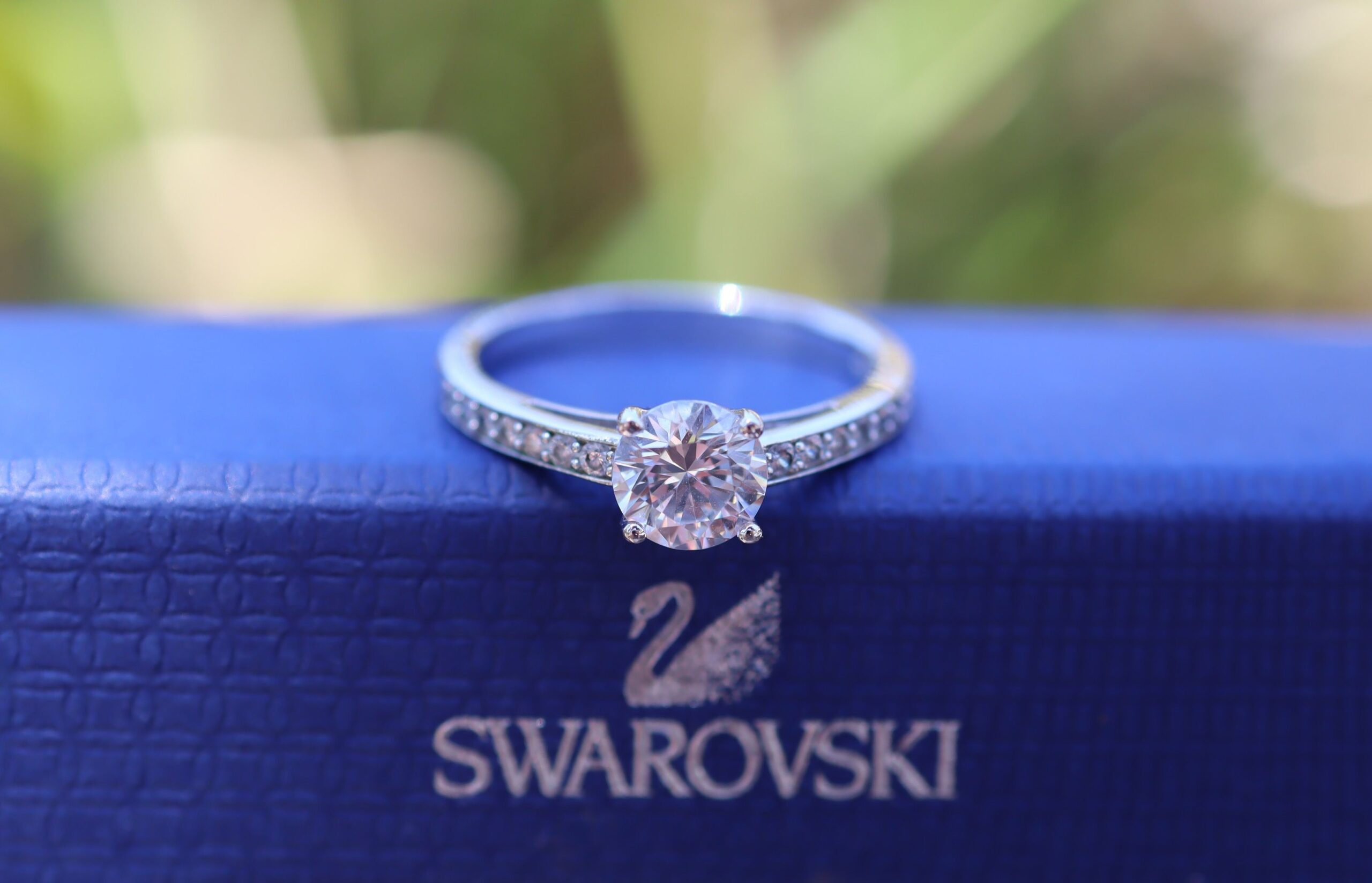 Swarovski Crystal Ring The Shop in the Bush