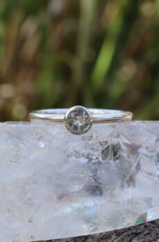 Killiecrankie Diamond Ring in Sterling Silver