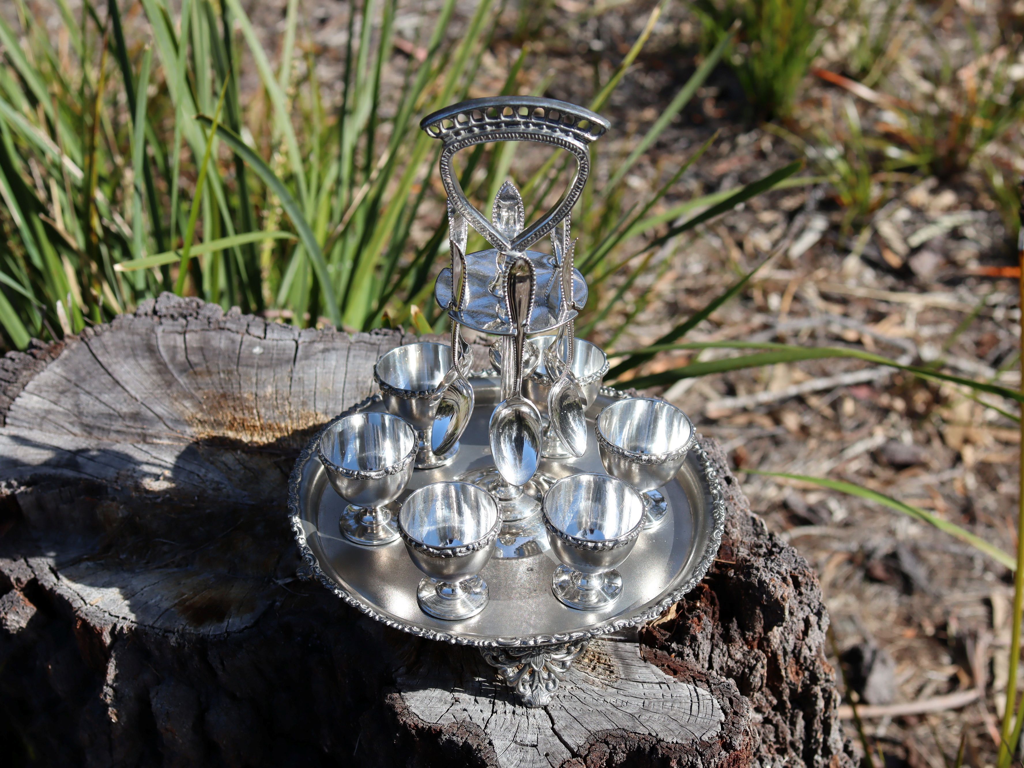 Quadruple Plate Egg Cruet The Shop in the Bush