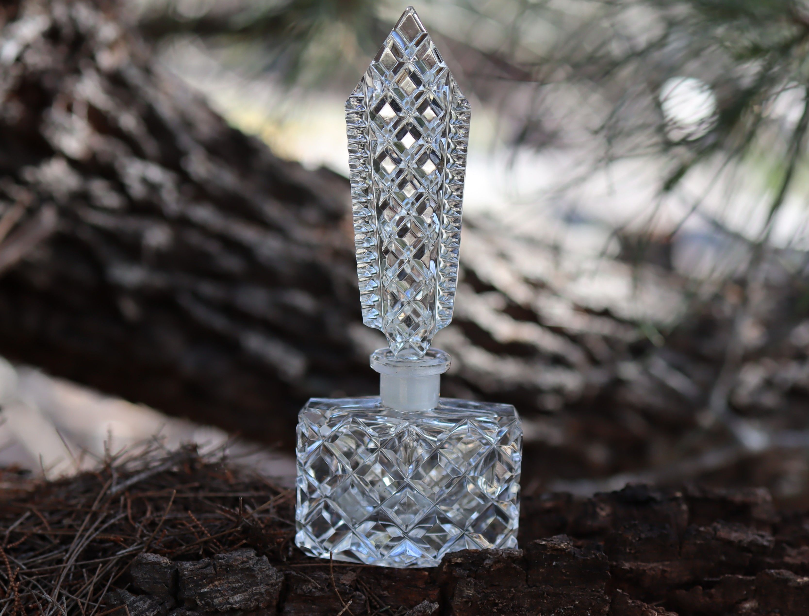 Crystal Scent Perfume Bottle The Shop in the Bush