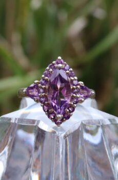 Amethyst in Sterling Silver