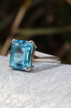 Topaz Ring in Silver