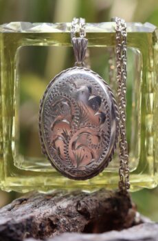 Sterling Silver Locket on Chain