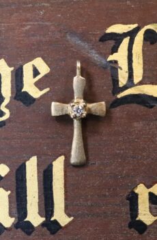 Diamond Crucifix in 9ct Gold