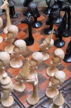 Hand Carved Makonde Chess Set