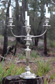 Matthew Boulton Sheffield Plate Candelabra c.1750